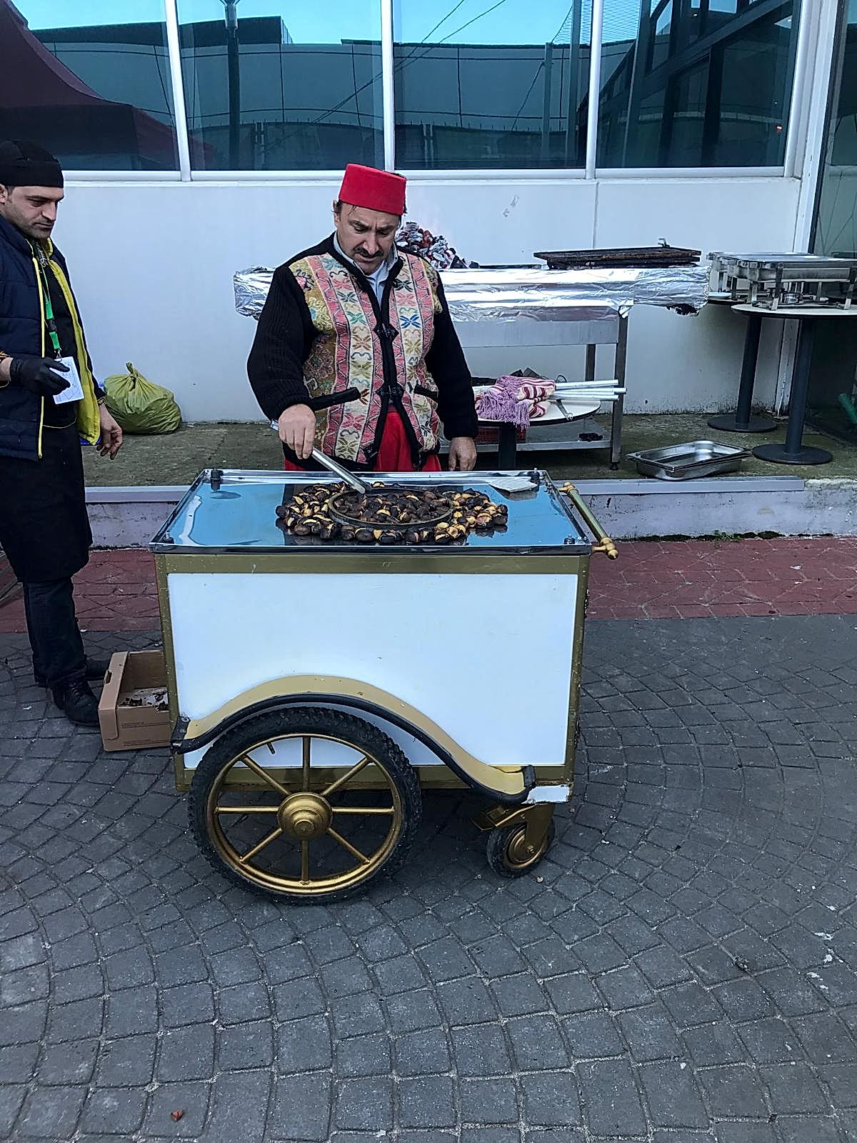 Kestaneci Arabası, Kestaneci Standı ve Organizasyonu